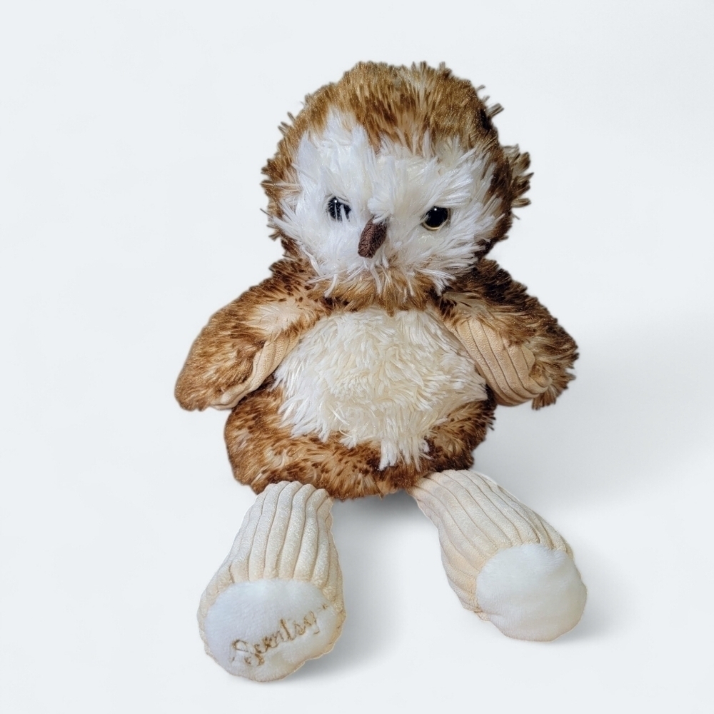 Scentsy Buddy Oakley the Owl with Silver Bells Aromatherapy Scent Bag